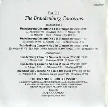2CD Johann Sebastian Bach: The Brandenburg Concertos 312246