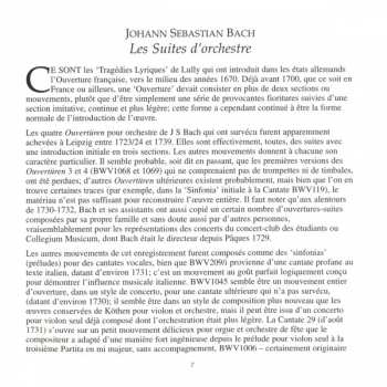 2CD Johann Sebastian Bach: The Four Orchestral Suites 315990