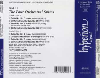 2CD Johann Sebastian Bach: The Four Orchestral Suites 315990