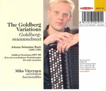 CD Johann Sebastian Bach: The Goldberg Variations 434065