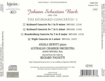 CD Johann Sebastian Bach: The Keyboard Concertos - 1 438904