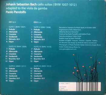 2CD Johann Sebastian Bach: The Six Suites 303572