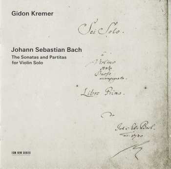 2CD Johann Sebastian Bach: The Sonatas And Partitas For Violin Solo 288631