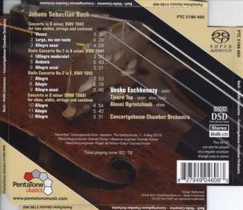 SACD Johann Sebastian Bach: The Two Violin Concertos, Double Concerto, Concerto for Violin and Oboe 155079