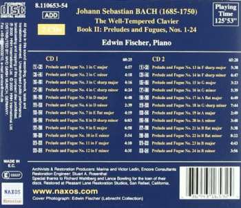 2CD Johann Sebastian Bach: The Well-Tempered Clavier, Book II 261711