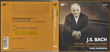 5CD/Box Set Johann Sebastian Bach: The Well-Tempered Clavier = Das Wohltemperierte Clavier = Le Clavier Bien Tempéré 275523