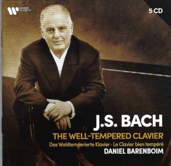 5CD/Box Set Johann Sebastian Bach: The Well-Tempered Clavier = Das Wohltemperierte Clavier = Le Clavier Bien Tempéré 275523