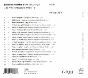 CD Johann Sebastian Bach: The Well-Tempered Consort – I 196200