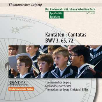 CD Johann Sebastian Bach: Kantaten • Cantatas BWV 3, 65, 72 404362