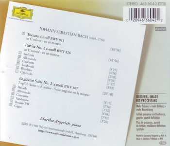 CD Johann Sebastian Bach: Toccata BWV 911 • Partita BWV 826 • Englische Suite No. 2 BWV 807 45074