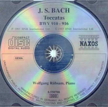 CD Johann Sebastian Bach: Toccatas 326979