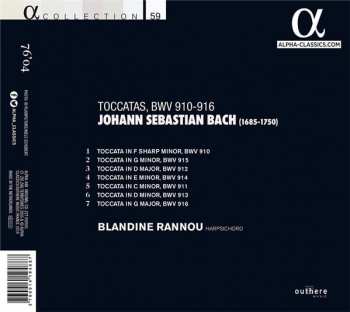 CD Johann Sebastian Bach: Toccatas, BWV 910 / 916 118765