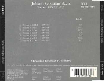 CD Johann Sebastian Bach: Toccaten BWV 910 - 916 447828