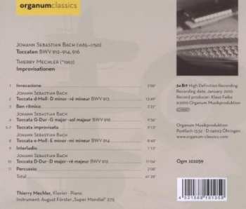 CD Johann Sebastian Bach: Toccaten BWV 912-14, 916 / Improvisationen 259409