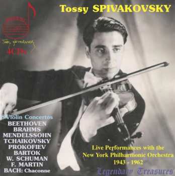 Johann Sebastian Bach: Tossy Spivakovsky - Legendary Treasures