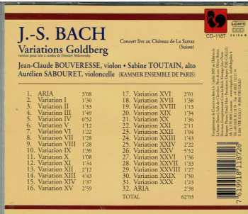 CD Johann Sebastian Bach: Variations Goldberg 267265