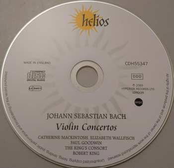 CD Johann Sebastian Bach: Violin Concertos 335438