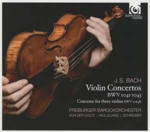 Album Johann Sebastian Bach: Violin Concertos BWV 1041-1043