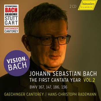 Album Johann Sebastian Bach: Vision.bach 2 - Bach-kantaten Vom Johannistag Bis 8.sonntag Nach Trinitatis Des 1.leipziger Jahrgangs 1723