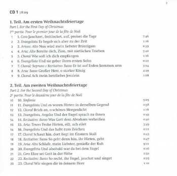 2CD Johann Sebastian Bach: Christmas Oratorio 47665