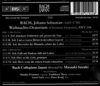 2CD Johann Sebastian Bach: Weihnachts-Oratorium - Christmas Oratorio 148791