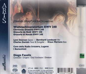 2SACD Johann Sebastian Bach: Weihnachtsoratorium - Christmas Oratorio - Oratorio De Noël 413428