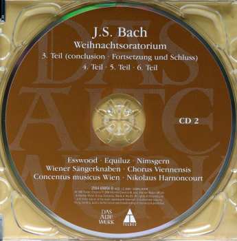 2CD Johann Sebastian Bach: Weihnachtsoratorium [Christmas Oratorio] 294346