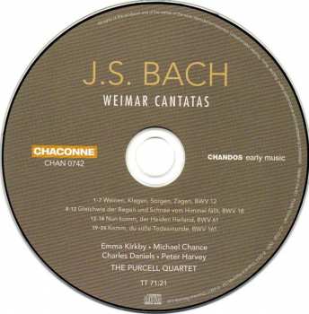 CD Johann Sebastian Bach: Weimar Cantatas 320692