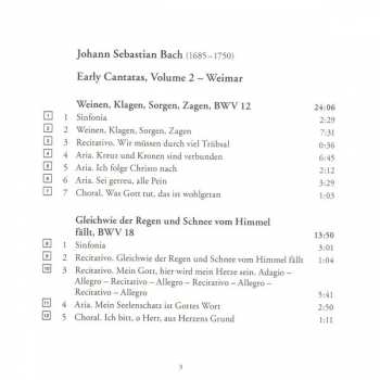 CD Johann Sebastian Bach: Weimar Cantatas 320692
