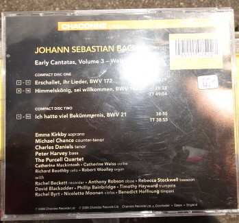 2CD Johann Sebastian Bach: Weimar Cantatas II. Early Cantatas, Volume 3 - Weimar II 343920