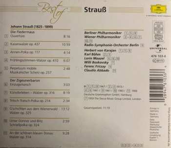 CD Johann Strauss Jr.: Best Of Strauß 254356