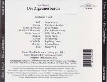 2CD Johann Strauss Jr.: Der Zigeunerbaron | Gesamtaufnahme 1949 & Bonus: Karneval In Rom, Highlights 1950 310780