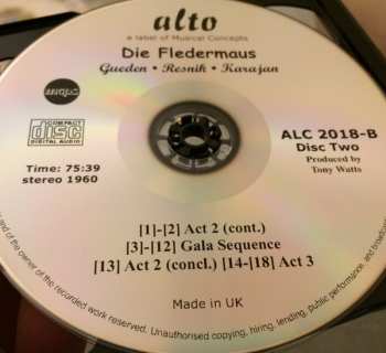 2CD Johann Strauss Jr.: Die Fledermaus (with Gala Scene) 148840