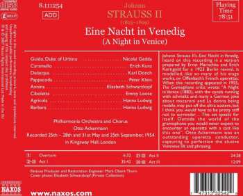 CD Johann Strauss Jr.: Eine Nacht In Venedig 115671