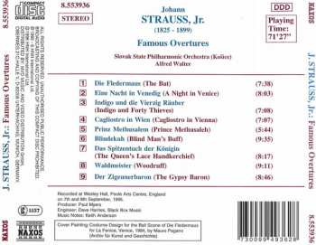 CD Johann Strauss Jr.: Famous Overtures 236726