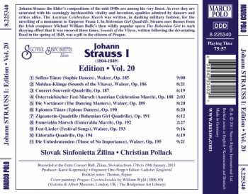 CD Johann Strauss Sr.: Johann Strauss I:  Edition • Vol. 20 407878
