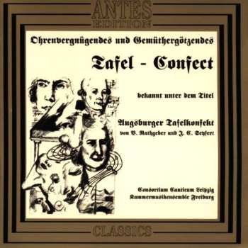 Album Johann Valentin Rathgeber: Augsburger Tafelkonfekt