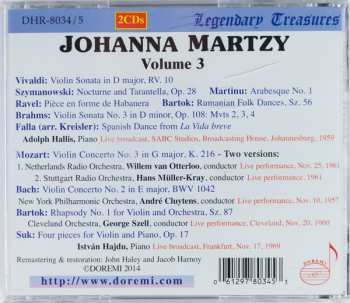 2CD Johanna Martzy: Johanna Martzy Vol. 3 306806