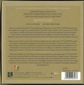 2CD/Box Set Johannes Bach: Bach Motetten 271817