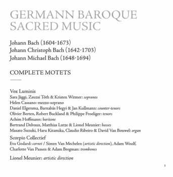 2CD/Box Set Johannes Bach: Bach Motetten 271817