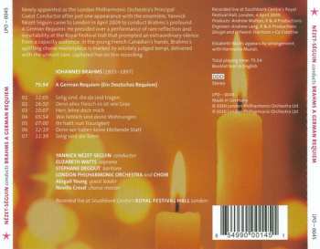 CD Johannes Brahms: A German Requiem 352373
