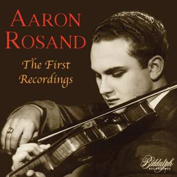 CD Aaron Rosand: The First Recordings 436153