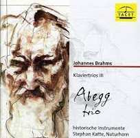 Album Johannes Brahms: Klaviertrios III