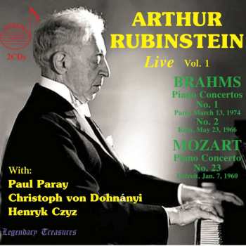 Album Johannes Brahms: Arthur Rubinstein - Legendary Treasures Live Vol.1