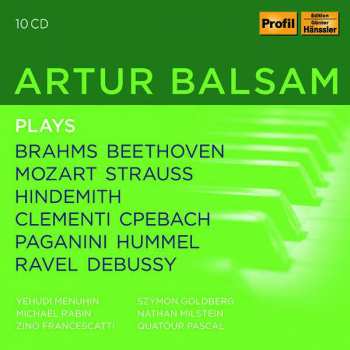 Album Johannes Brahms: Artur Balsam Plays