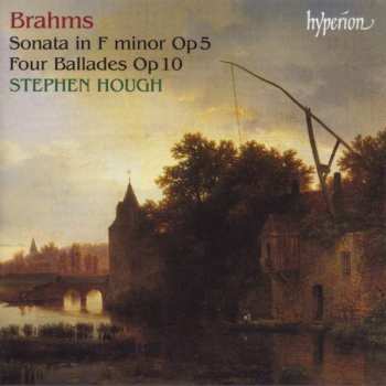 CD Johannes Brahms: Sonata In F Minor Op.5 / Four Ballades Op.10 428792