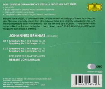 2CD Johannes Brahms: Symphonies Nos. 1-4 45504