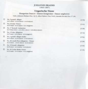 CD Johannes Brahms: 8 Ungarische Tänze - 5 Slawische Tänze - Scherzo Capriccioso 44893