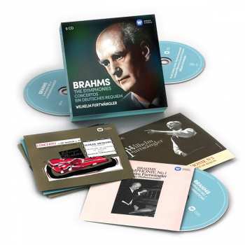 6CD/Box Set Johannes Brahms: The Symphonies, Concertos, Ein Deutsches Requiem 47427