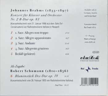 CD Johannes Brahms: Brahms Klavierkonzert Nr. 2 DIGI 193931